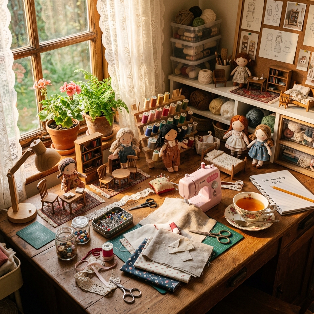 Exquisite doll styling