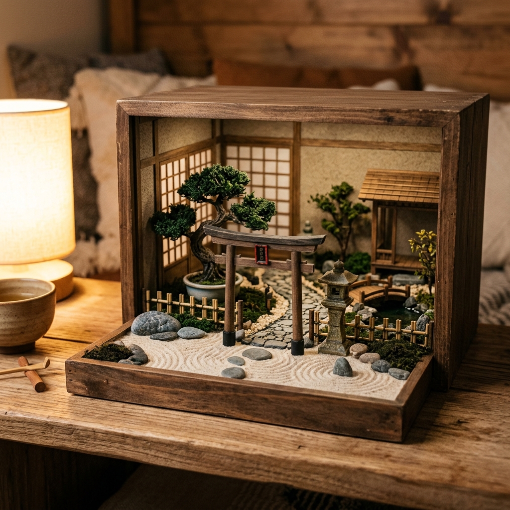 Finished moss dome reference for display mood